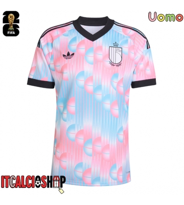 Belgio Seconda Maglia Mondiali 2026 Manica Corta